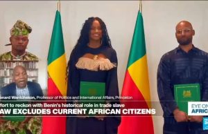 New Benin law offers citizenship to descendants of African slaves